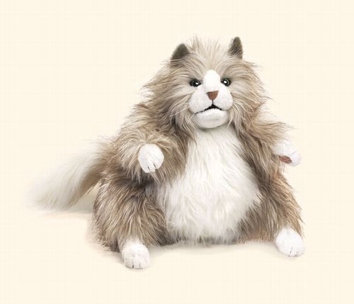 folkmanis Cat Fluffy puppet