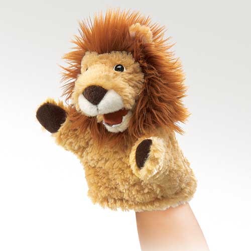 folkmanis Little Lion puppet