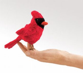 folkmanis Mini Cardinal puppet