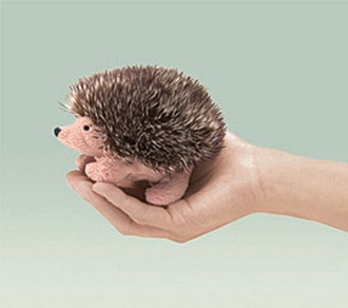 folkmanis Mini Hedgehog puppet