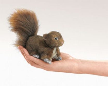 folkmanis Mini Squirrel Red puppet