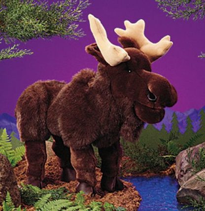 folkmanis Moose puppet