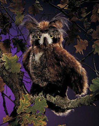 folkmanis Owl Great Horned puppet