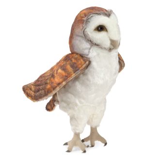 folkmanis barn owl puppet
